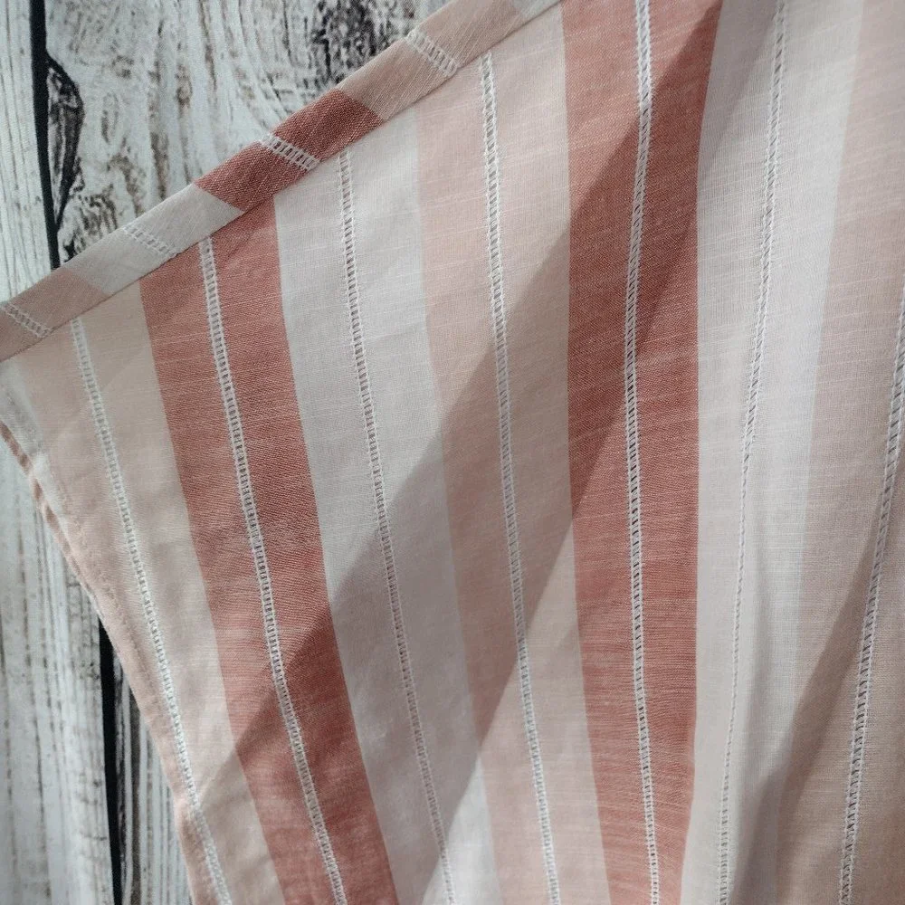 Rock & Roll Cowgirl | Dusty Rose Striped Boho/Southwestern Kimono S XL XXL - Picture 3 of 7